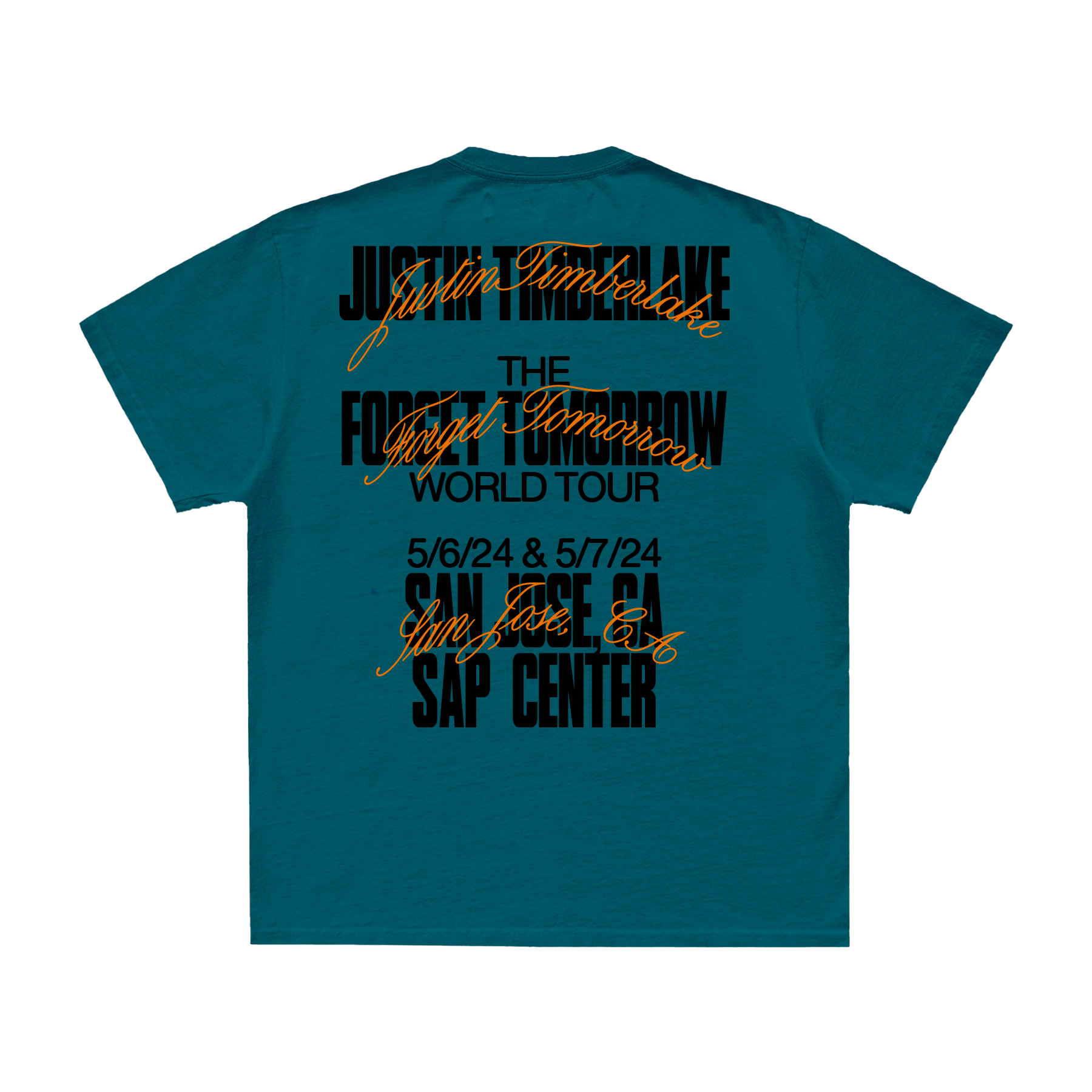 San Jose Tour Event Tee – Justin Timberlake San Jose Tour Event Tee – Justin Timberlake